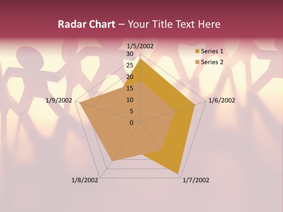 Togetherness Teamwork Standing PowerPoint Template