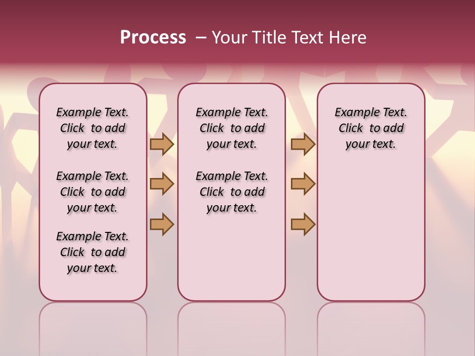 Togetherness Teamwork Standing PowerPoint Template