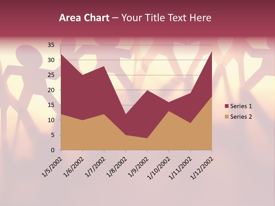 Togetherness Teamwork Standing PowerPoint Template