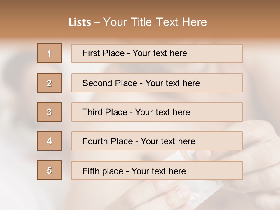 Affectionate Holding Preventive PowerPoint Template