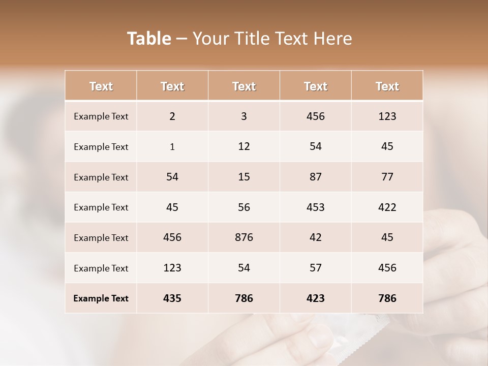 Affectionate Holding Preventive PowerPoint Template