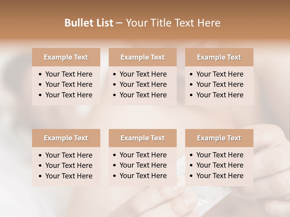 Affectionate Holding Preventive PowerPoint Template