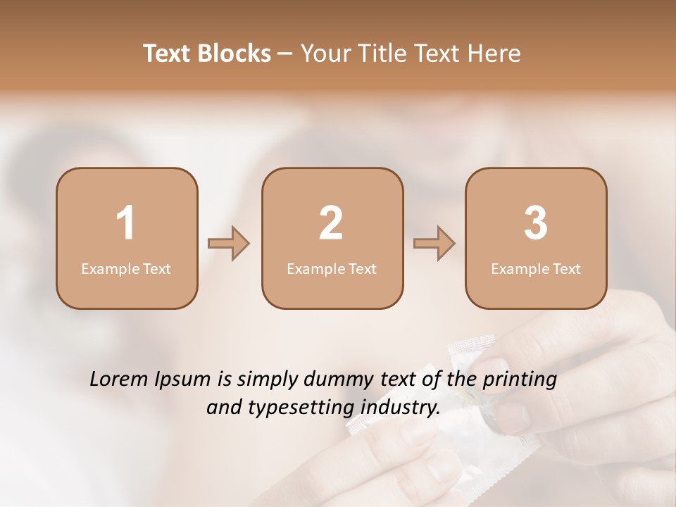 Affectionate Holding Preventive PowerPoint Template