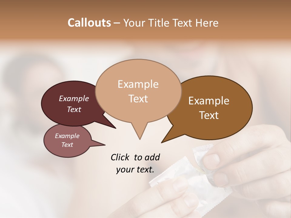 Affectionate Holding Preventive PowerPoint Template