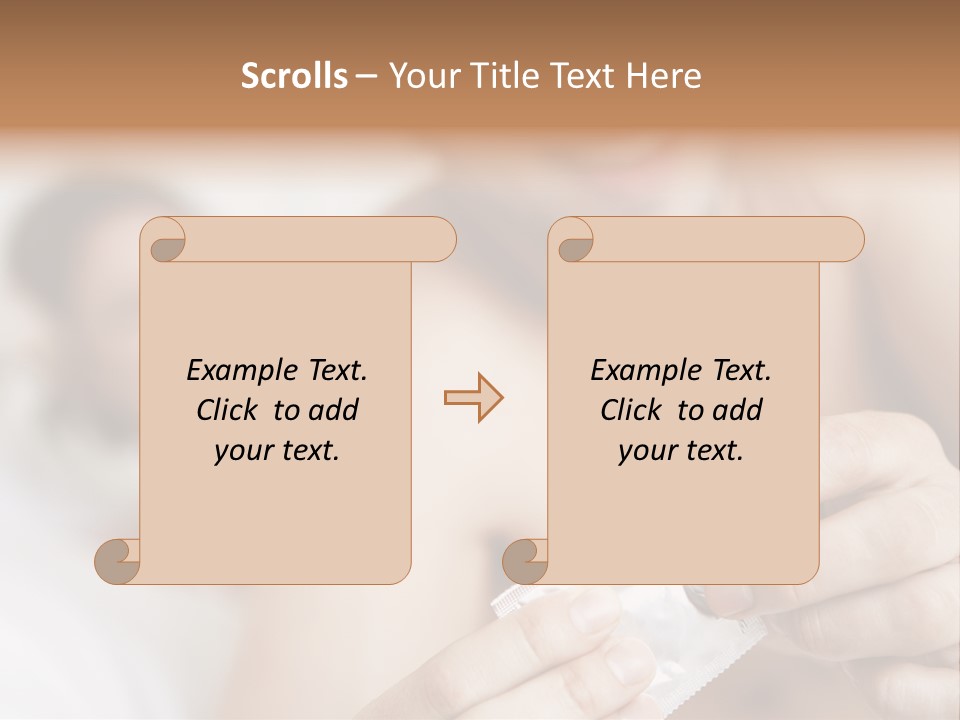 Affectionate Holding Preventive PowerPoint Template
