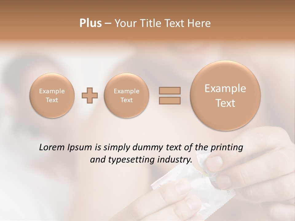 Affectionate Holding Preventive PowerPoint Template