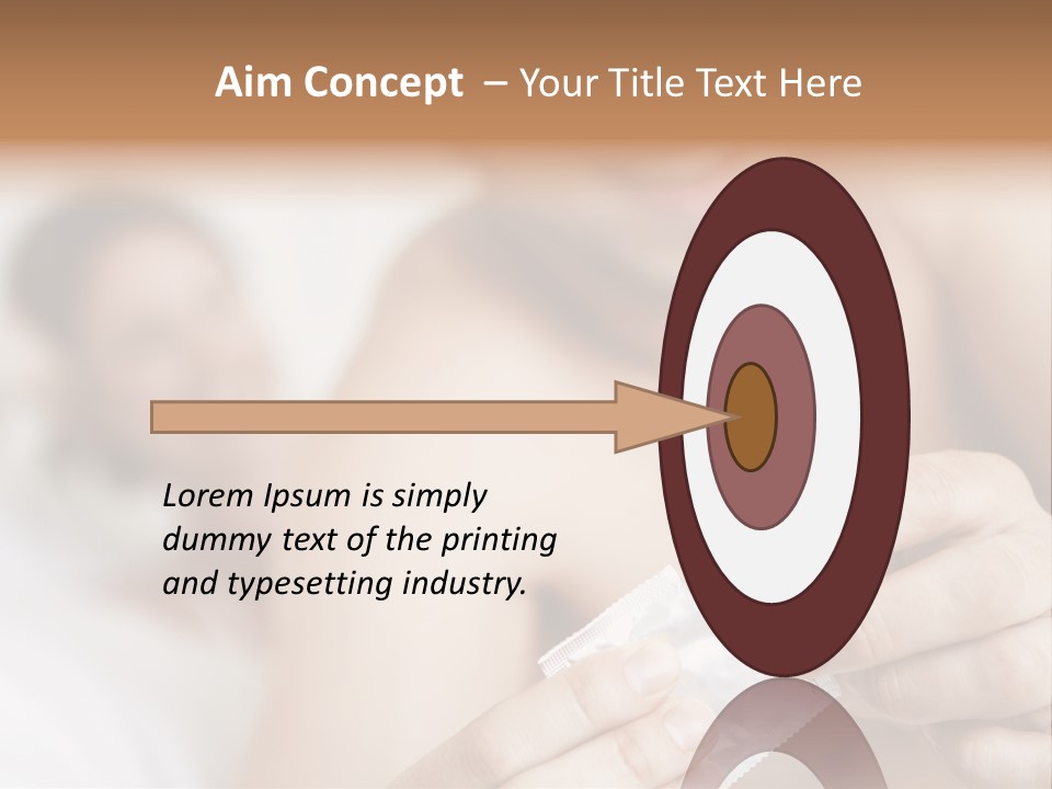 Affectionate Holding Preventive PowerPoint Template