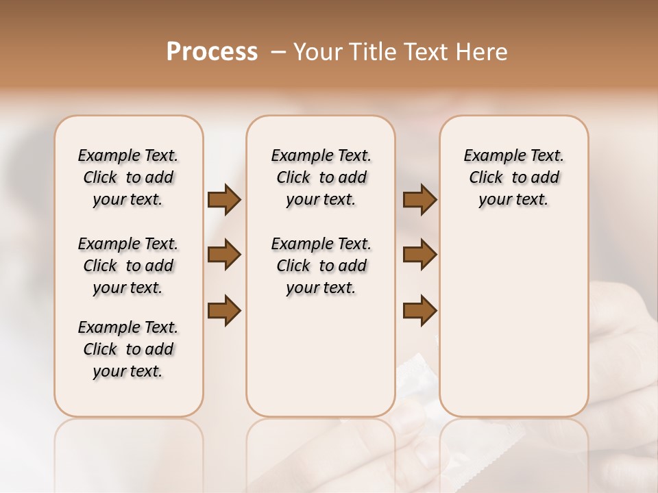 Affectionate Holding Preventive PowerPoint Template
