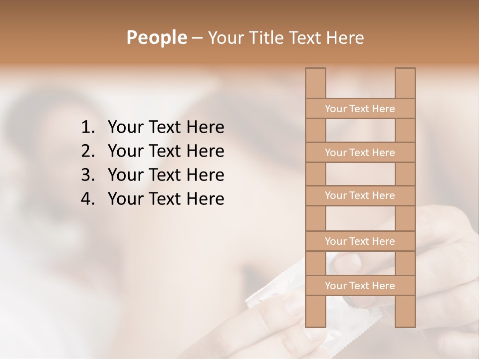 Affectionate Holding Preventive PowerPoint Template