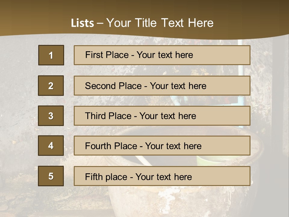 Dirty Fresh Render PowerPoint Template