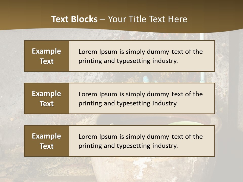 Dirty Fresh Render PowerPoint Template