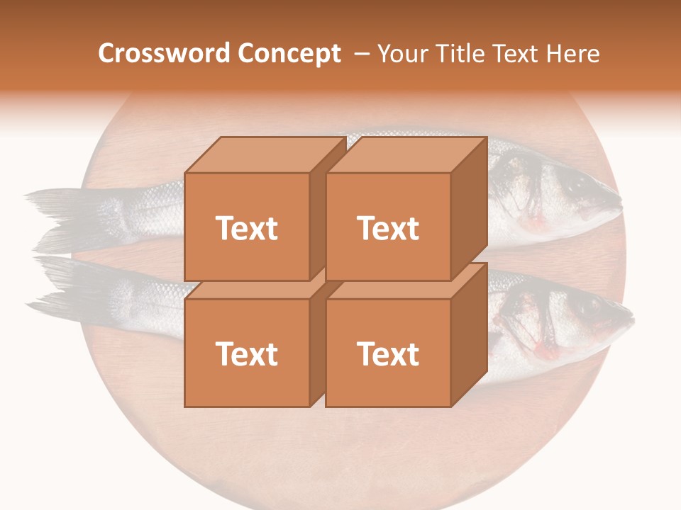 Branzino See Bass Food PowerPoint Template