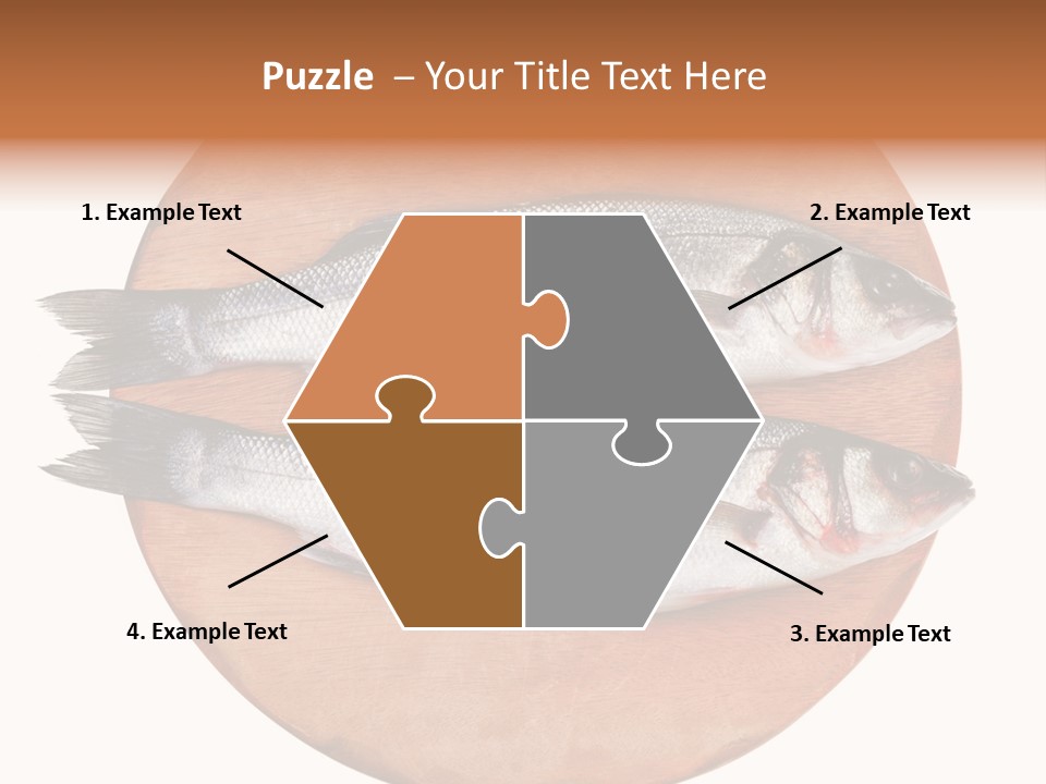 Branzino See Bass Food PowerPoint Template