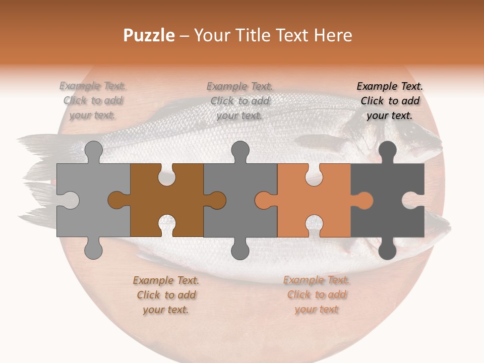 Branzino See Bass Food PowerPoint Template