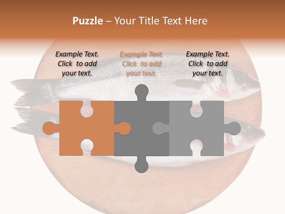 Branzino See Bass Food PowerPoint Template