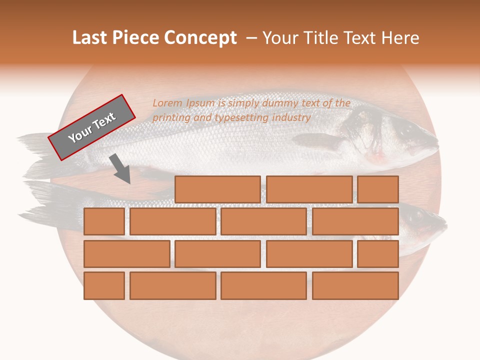 Branzino See Bass Food PowerPoint Template