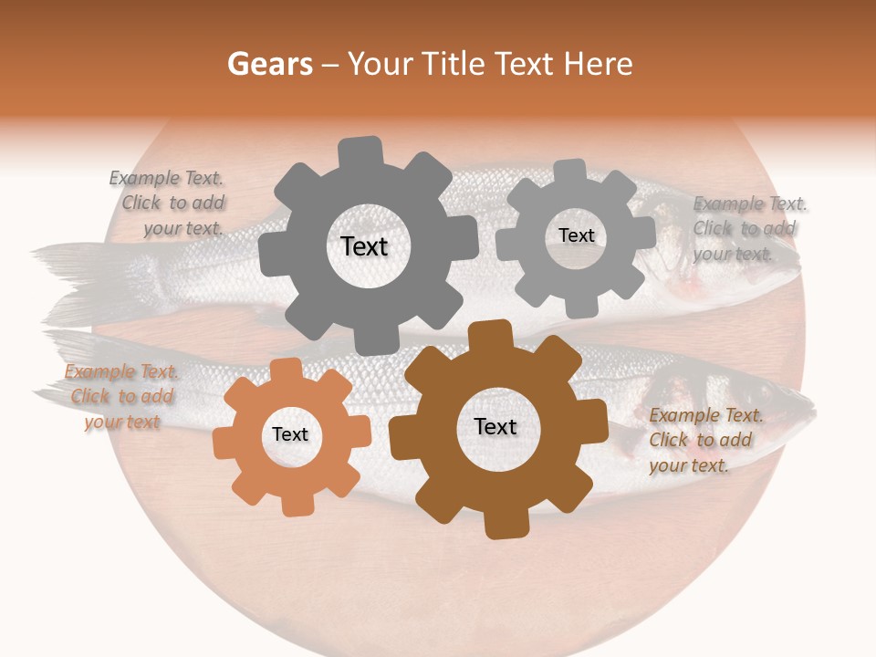 Branzino See Bass Food PowerPoint Template