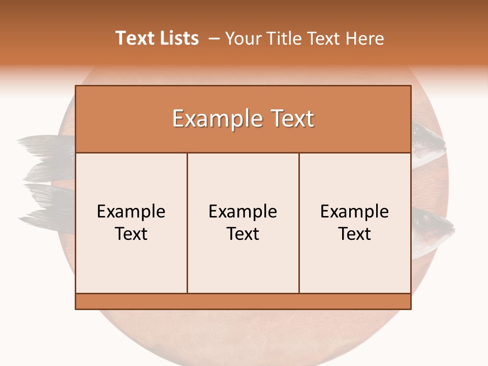 Branzino See Bass Food PowerPoint Template