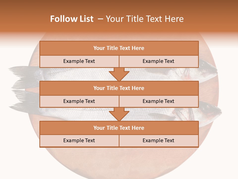 Branzino See Bass Food PowerPoint Template