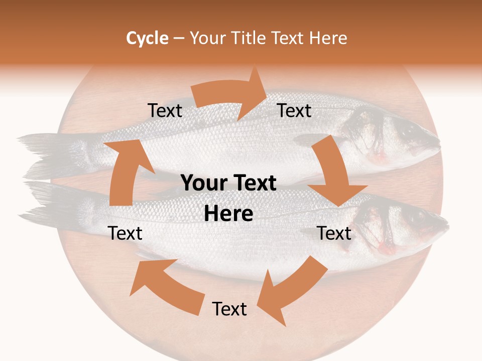 Branzino See Bass Food PowerPoint Template