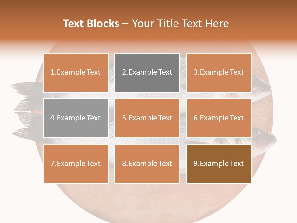 Branzino See Bass Food PowerPoint Template