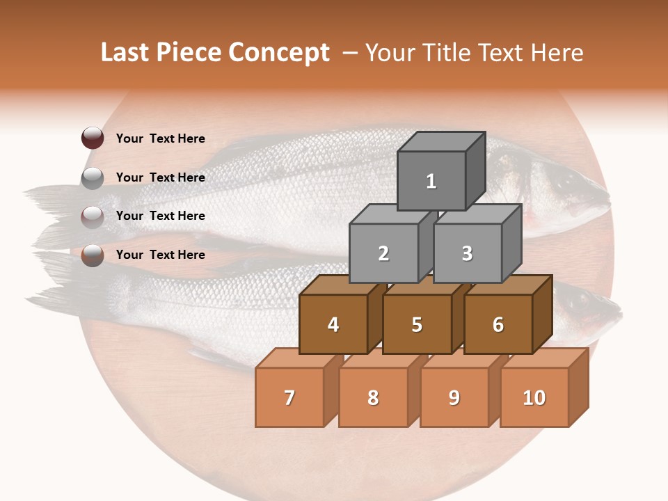 Branzino See Bass Food PowerPoint Template