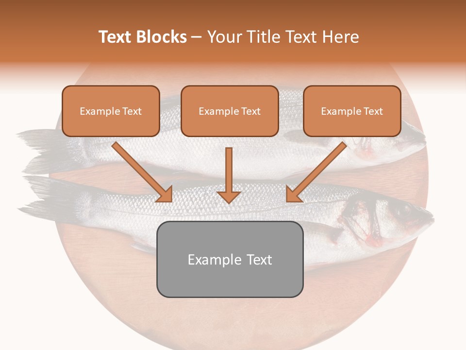 Branzino See Bass Food PowerPoint Template