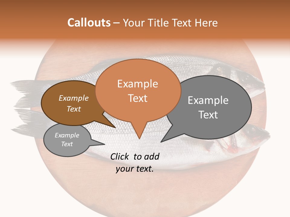 Branzino See Bass Food PowerPoint Template