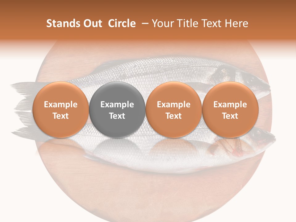 Branzino See Bass Food PowerPoint Template