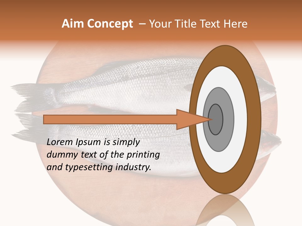 Branzino See Bass Food PowerPoint Template