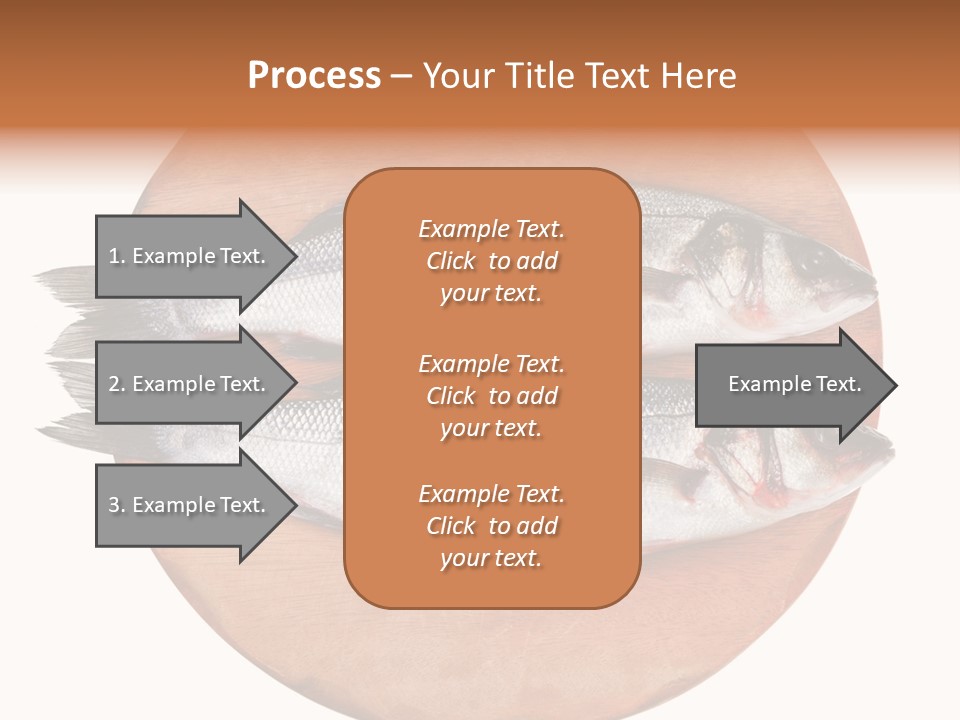 Branzino See Bass Food PowerPoint Template