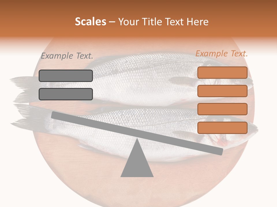 Branzino See Bass Food PowerPoint Template