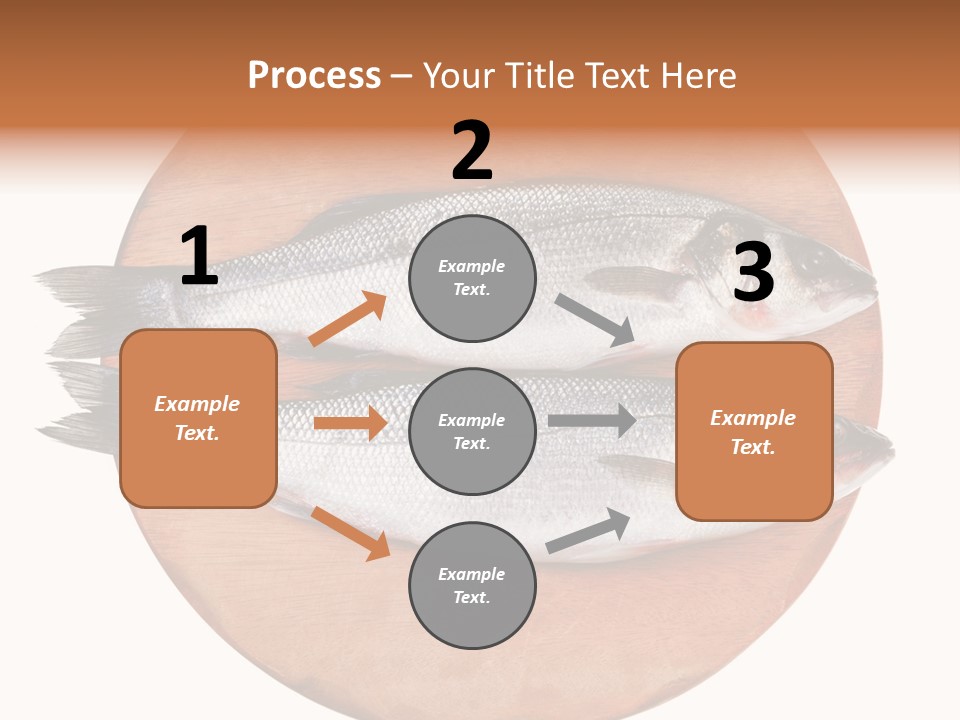 Branzino See Bass Food PowerPoint Template