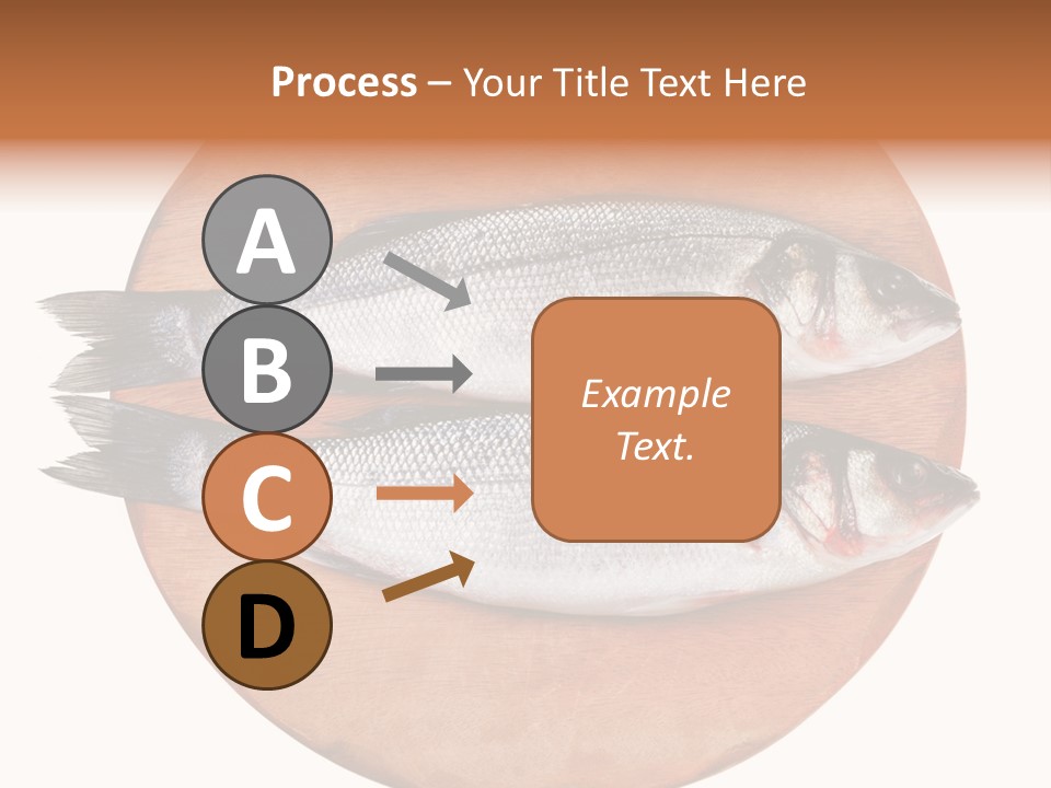 Branzino See Bass Food PowerPoint Template