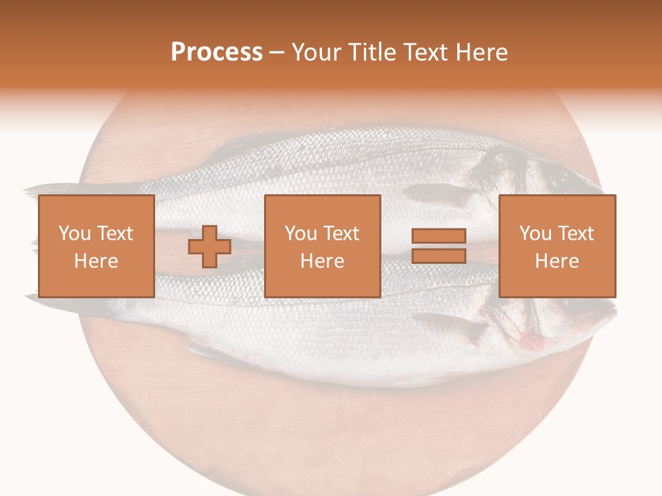 Branzino See Bass Food PowerPoint Template