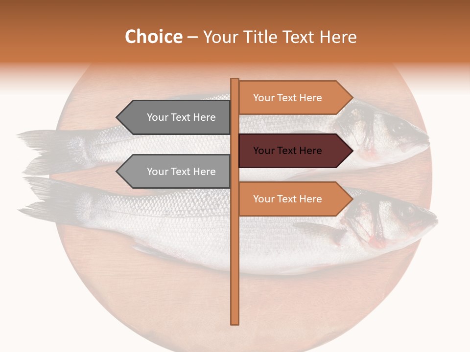 Branzino See Bass Food PowerPoint Template