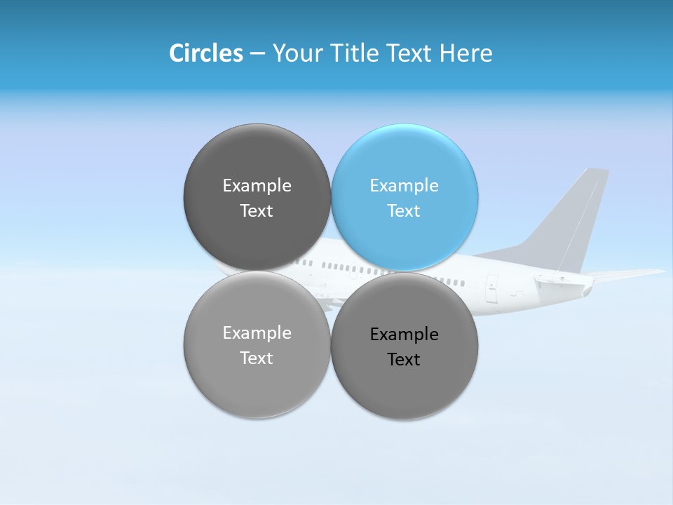 Flight Transport Class PowerPoint Template