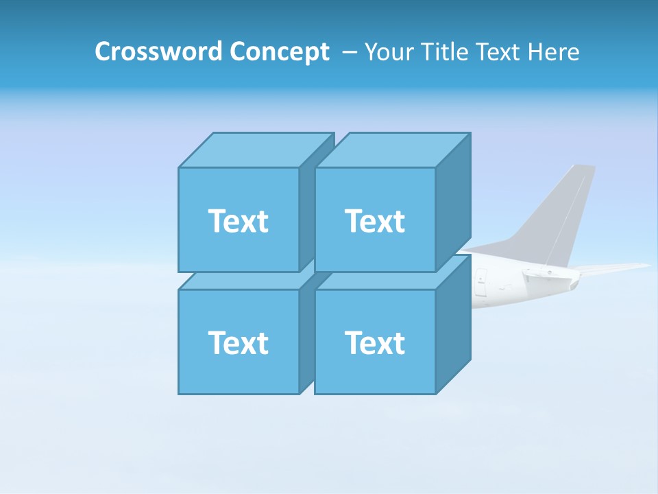 Flight Transport Class PowerPoint Template