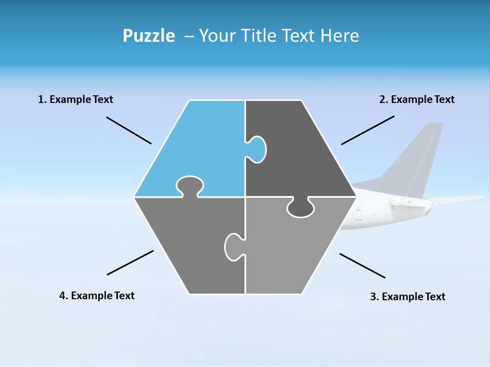 Flight Transport Class PowerPoint Template