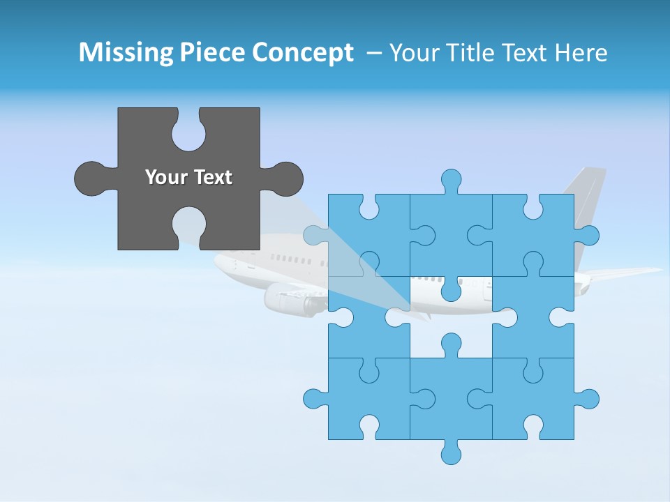 Flight Transport Class PowerPoint Template