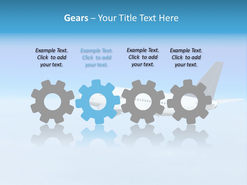 Flight Transport Class PowerPoint Template