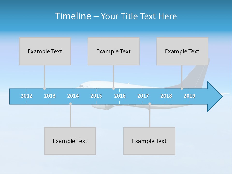 Flight Transport Class PowerPoint Template