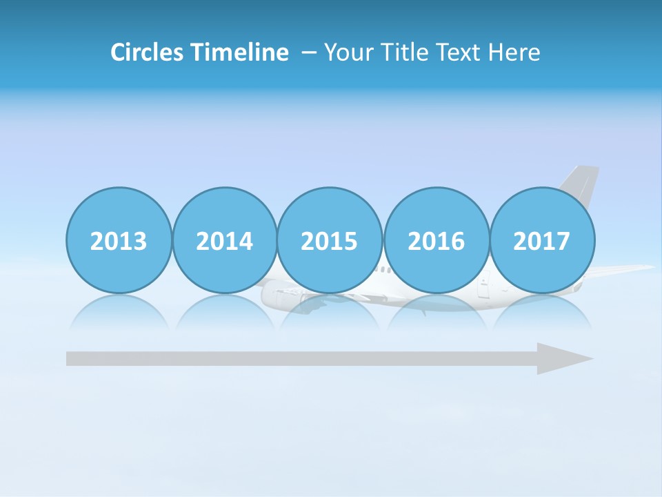 Flight Transport Class PowerPoint Template
