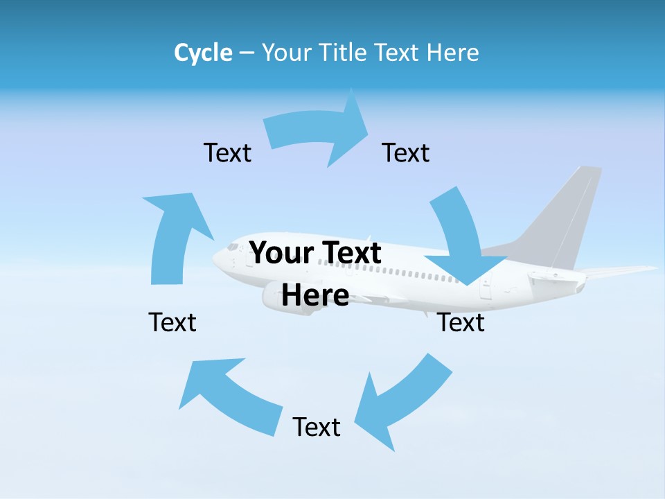 Flight Transport Class PowerPoint Template