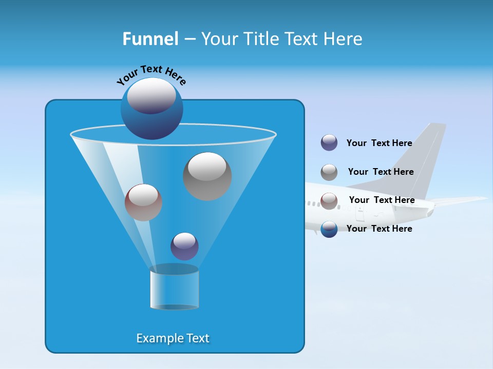 Flight Transport Class PowerPoint Template