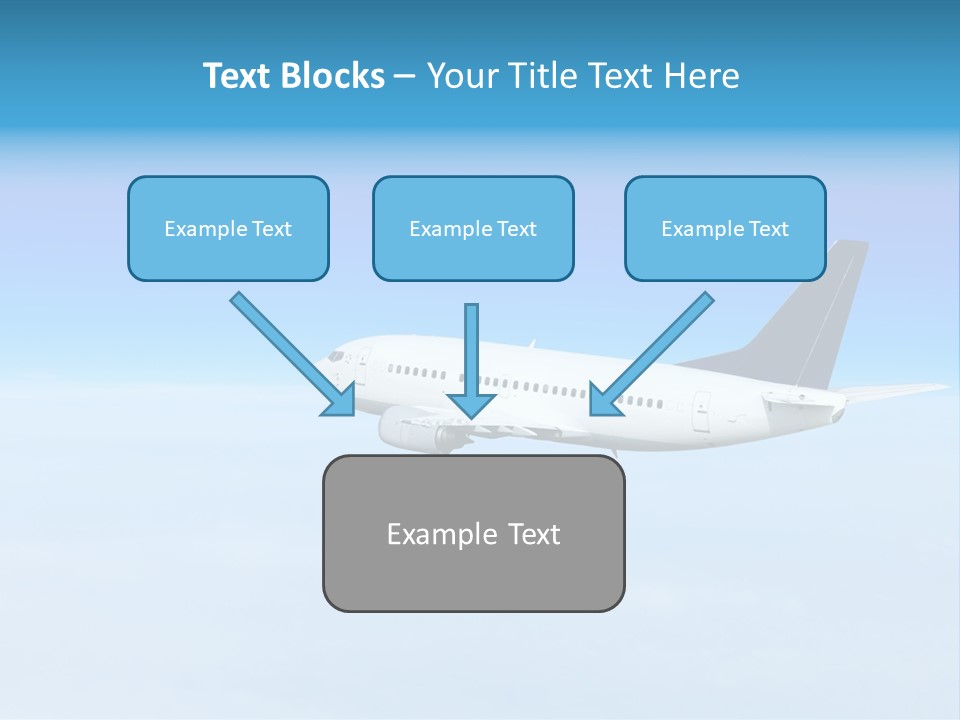 Flight Transport Class PowerPoint Template