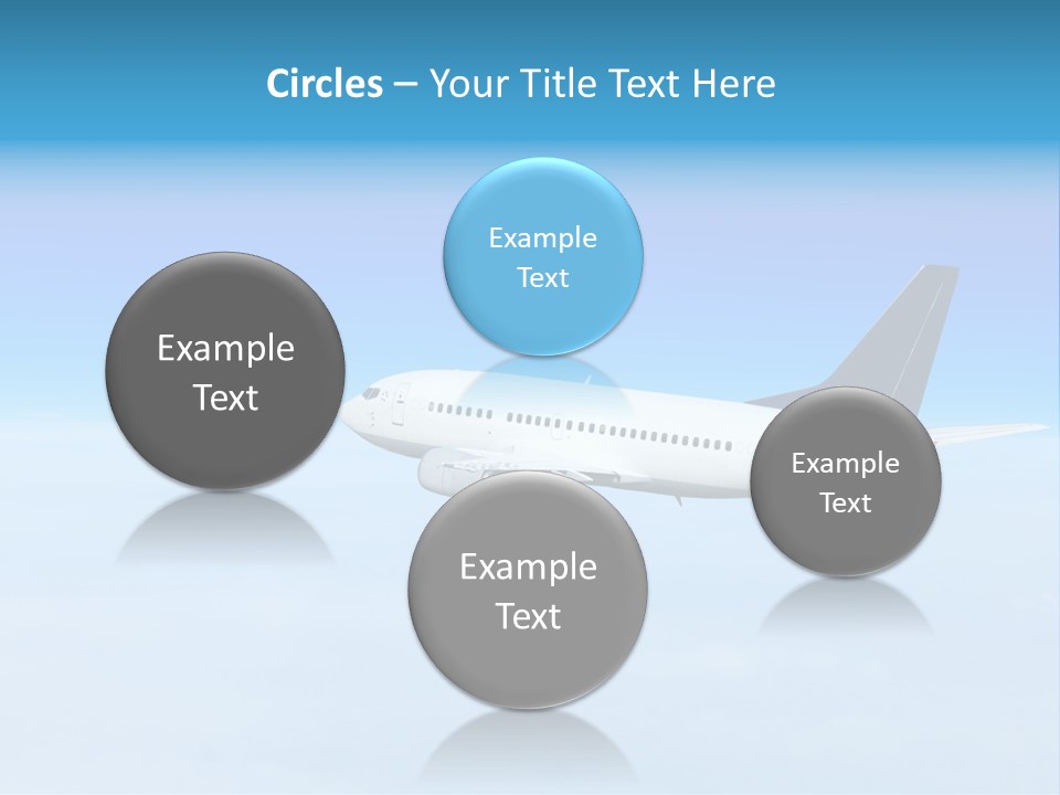 Flight Transport Class PowerPoint Template