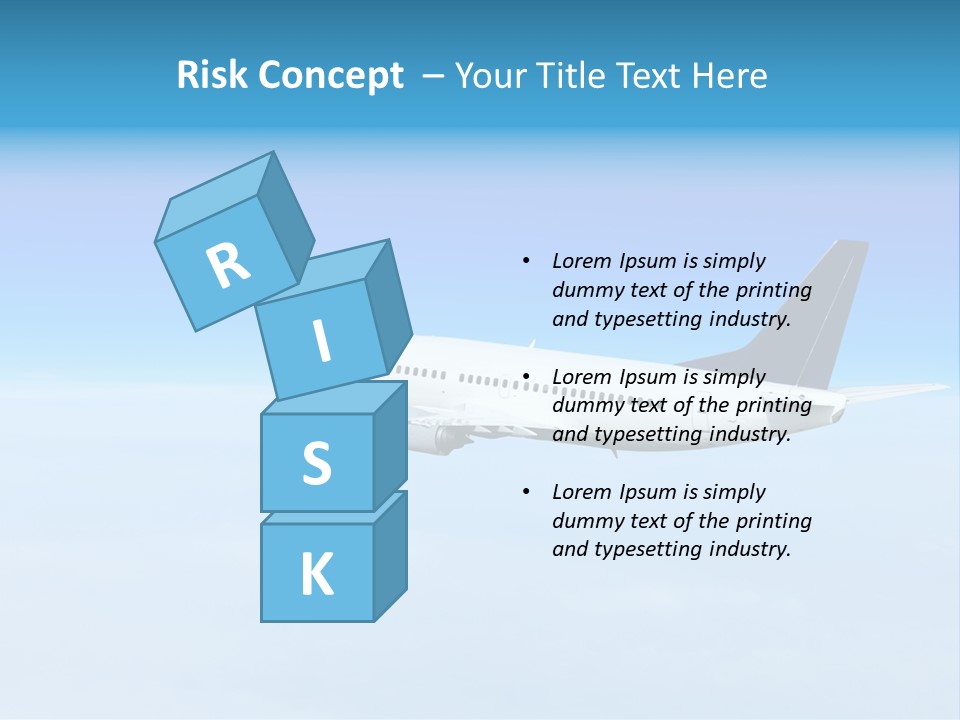 Flight Transport Class PowerPoint Template