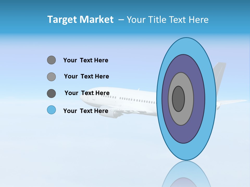 Flight Transport Class PowerPoint Template