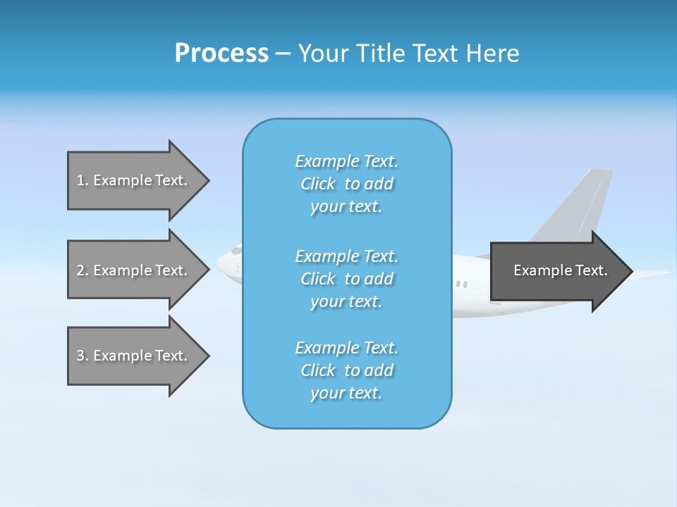 Flight Transport Class PowerPoint Template